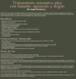 TRATAMIENTO INTENSIVO PLEX BANANO, AGUACATE Y ARGÁN - RITUAL BOTÁNICO